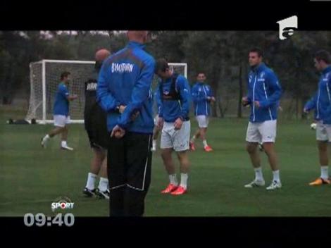 Soc la antrenament! Jucatorii lui Glasgow Rangers, aproape loviti de fulger