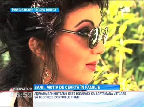 Adriana Bahmuteanu nu si-a primit banii de la Honorius