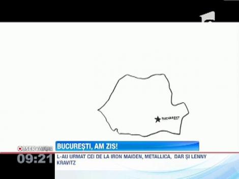 This is Bucharest! "Bucharest, NOT Budapest!" De data aceasta, Iron Maiden a nimerit-o!