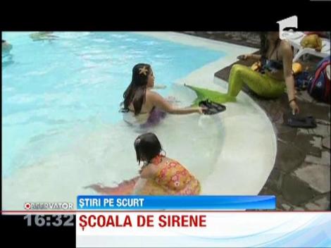Lectii in bazin pentru sirene
