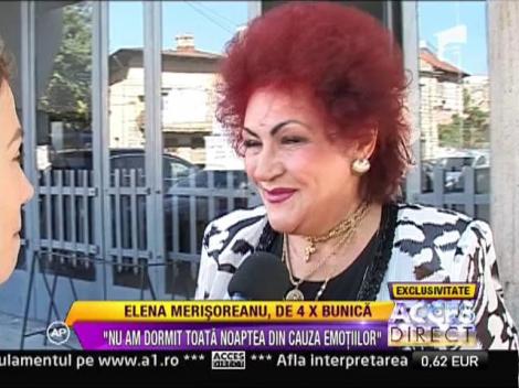 Elena Merisoreanu este, din nou, bunica