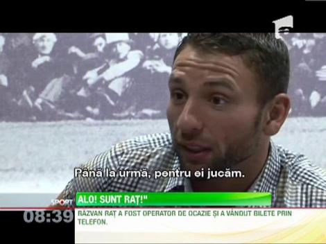 Razvan Rat vinde bilete prin telefon la West Ham