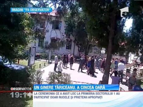 UPDATE / Calin Popescu Tariceanu s-a casatorit pentru a 5-a oara