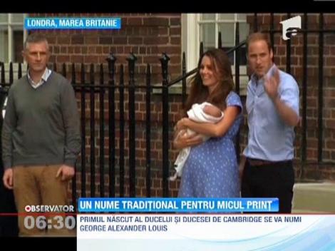 George Alexander Louis, numele micului print al britanicilor