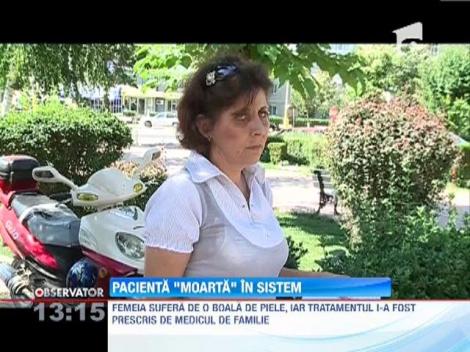 O femeie din Murfatlar apare ca fiind moarta in calculatoarele farmaciilor