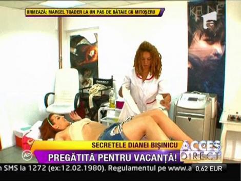 Diana Bisinicu apeleaza la tot felul de trucuri de infrumusetare pentru a da jos kilogramele in plus