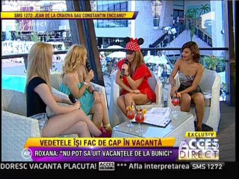 Xonia, Roxana Vancea si Andreea Pope, amintiri din vacanta