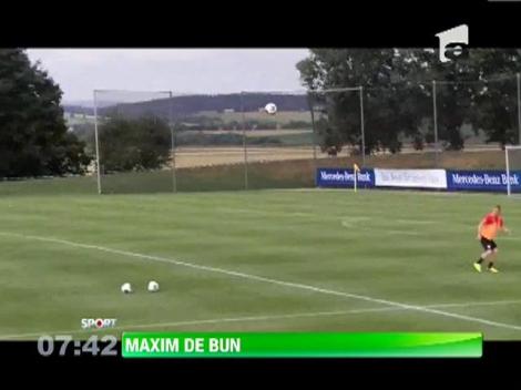 Alexandru Maxim i-a innebunit pe nemti cu ultima isprava de la antrenemente