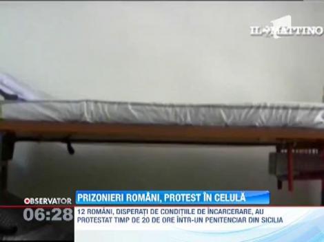 12 romani, protest intr-un penitenciar din Sicilia