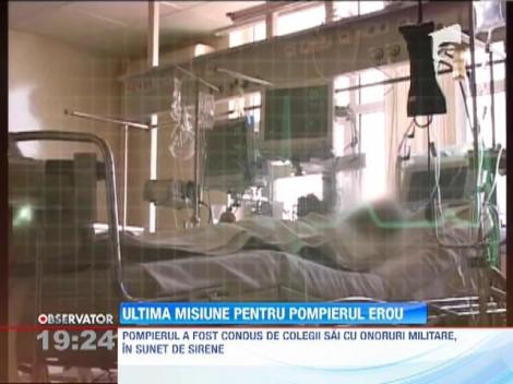 UPDATE / Pompierul din Roman, rapus de leucemie, ultima intalnire cu colegii