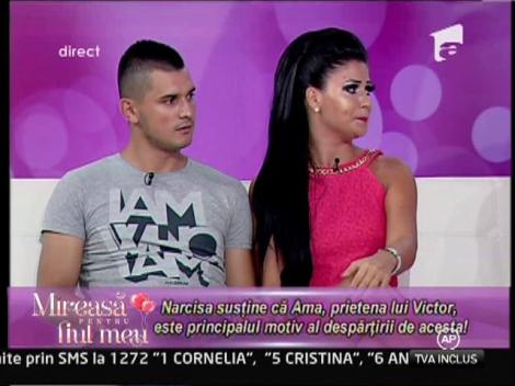 Dupa despartirea de Victor, Narcisa a inceput o alta relatie