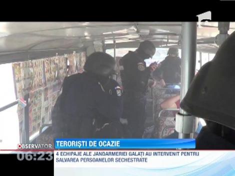 Exercitiu antitero executat de trupele speciale din Galati