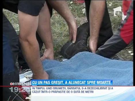 UPDATE / Drumetie terminata intr-o prapastie de o suta de metri