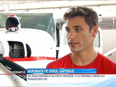 UPDATE / Spectacol aviatic deasupra Capitalei