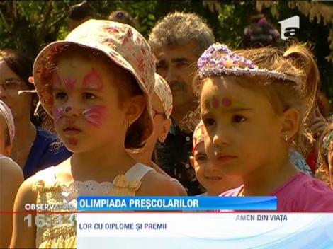 Peste 70 de copii au participat la Olimpiada Prescolarilor