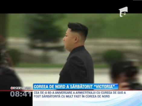 Coreea de Nord a sarbatorit "victoria" din razboiul cu Coreea de Sud