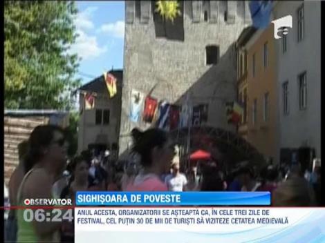 Festivalul Medieval de la Sighisoara, magnet pentru turisti