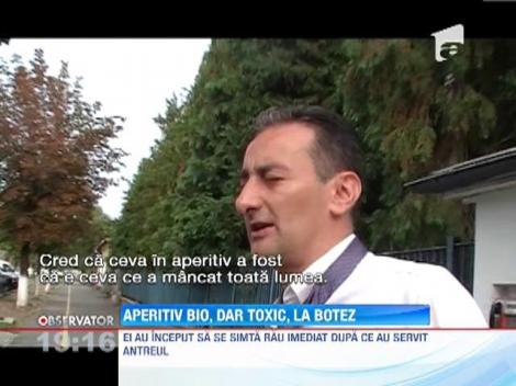 3 copii si 40 de adulti au ajuns la spital, direct de la botezul fiului unui fost deputat