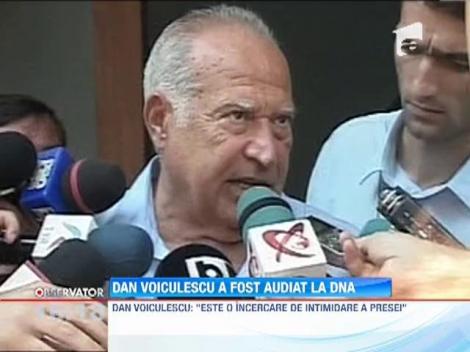 UPDATE / Dan Voiculescu, audiat la DNA