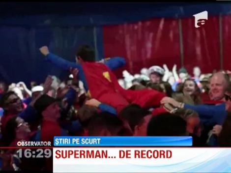 Superman a intrat in Cartea Recordurilor!