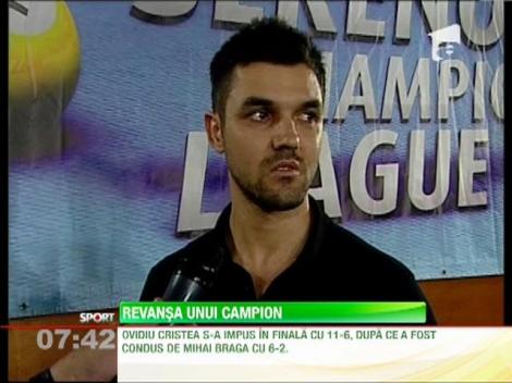 Ovidiu Cristea a castigat etapa a V-a a turneului de biliard Sereno Champions League