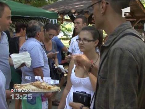 Parada clatitelor in statiunea Moneasa