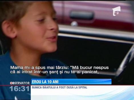 Erou la zece ani! Un copil din SUA si-a salvat bunica de la moarte