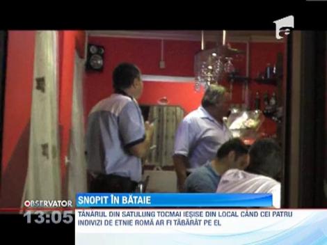 Snopit in bataie pentru ca e din alt sat