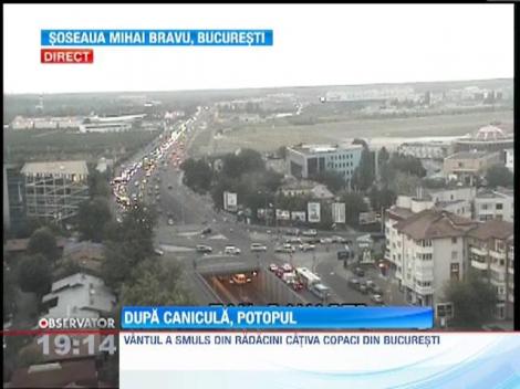 Dupa codul portocaliu de canicula vine codul portocaliu de furtuna