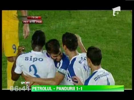 Remiza in derbiul european dintre Petrolul si Pandurii: 1-1