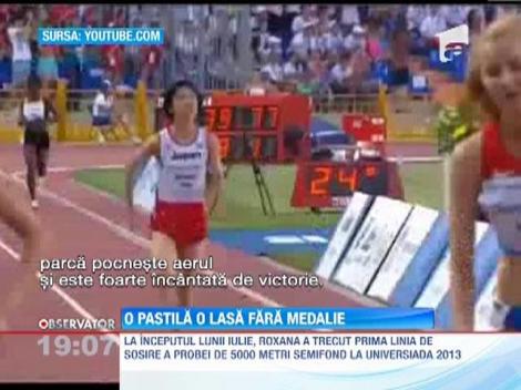 Atleta Roxana Birca ar putea pierde titlul cucerit la Universiada din Rusia din cauza unei pastile