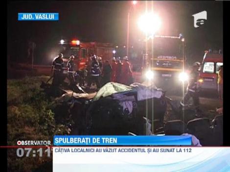 Vaslui: O familie care se intorcea din Italia a fost spulberata de un tren
