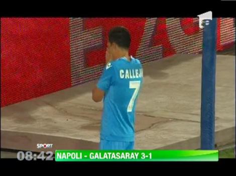 Napoli - Galatasaray 3-1/ Rafa Benitez a debutat cu o victorie pe banca italienilor