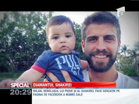 Bebelusul Shakirei e vedeta pe internet! A pozat in cele mai nastrusnice ipostaze