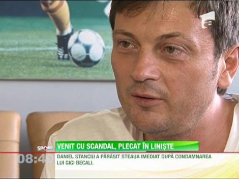Daniel Stanciu a plecat in liniste de la Steaua: "Nu mai aveam ce face acolo!"
