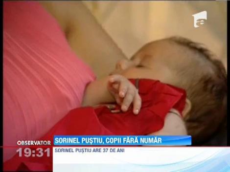 Sorinel Pustiu, copii fara numar