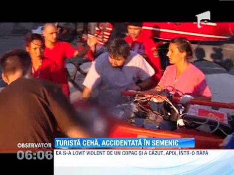 O turista din Republica Ceha s-a ranit grav in Muntii Semenic