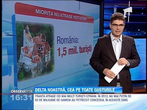 Franta ocupa primul loc in topul celor mai vizitate tari din lume