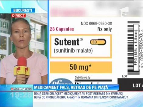 Medicament fals, retras de pe piata