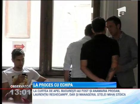 Jucatorii echipei Steaua s-au dus la Curtea de Apel sa-si sustina patronul