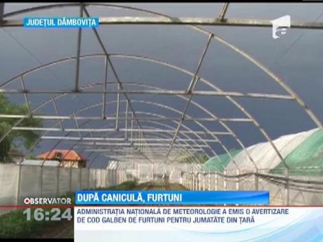 Fenomene extreme in estul Romaniei