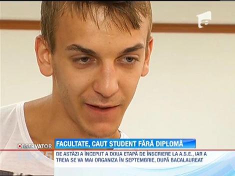 Facultatile cauta studenti fara diploma de BAC