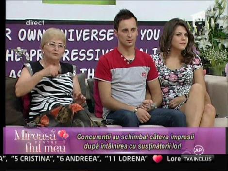 Concurentii au schimbat cateva impresii dupa intalnirea cu sustinatorii lor!