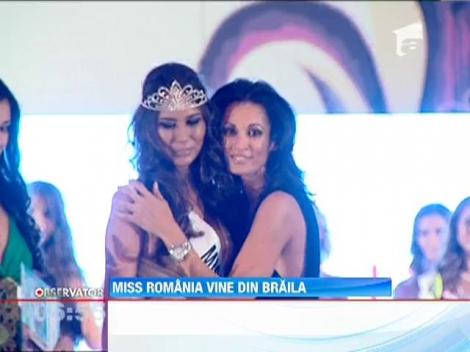 Braileanca Andrea Chiru a fost aleasa "Miss World Romania 2013"