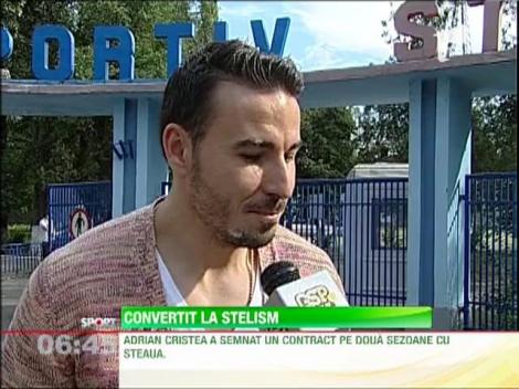 Adrian Cristea a fost convertit la stelism de Gigi Becali