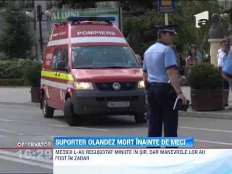 Suporter olandez mort inainte de meci