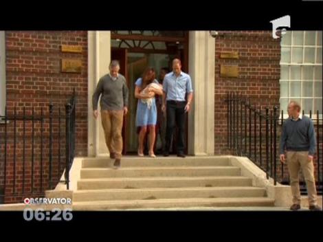 George Alexander Louis, fiul ducelui si ducesei de Cambridge, a primit certificatul de nastere