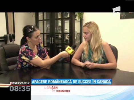 O romanca, la conducerea uneia dintre cele mai mari companii de transport rutier din Canada