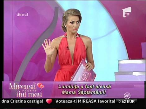 Luminita a fost aleasa Mama Saptamanii!