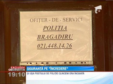 Posturile de politie din Ilfov sunt inchise in weekend